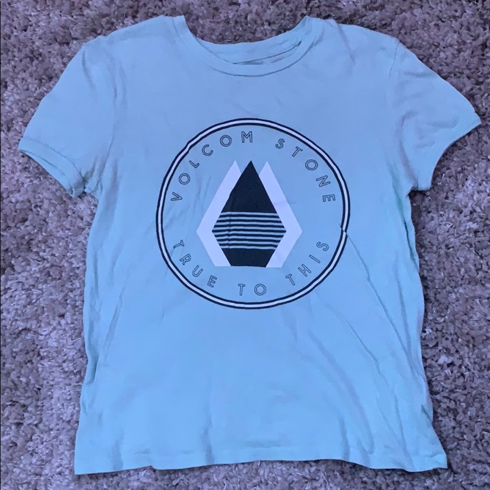 VOLCOM mint green T-shirt